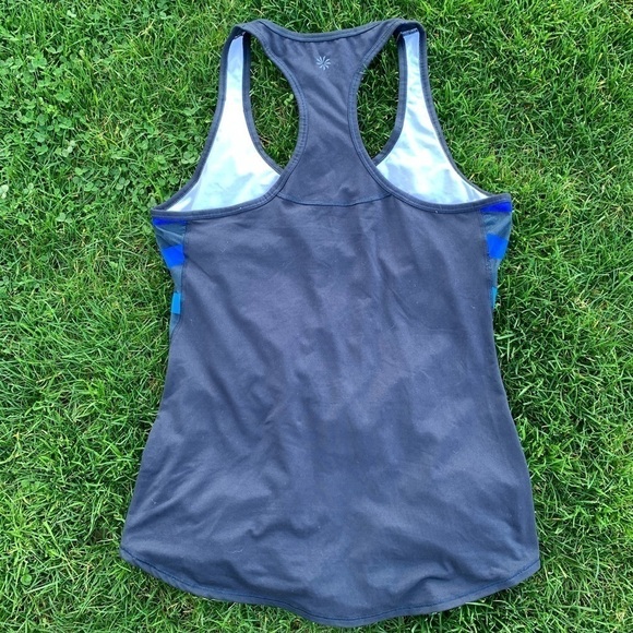 Athleta Striped Workout Exercise Tank Size S - Picture 3 of 6